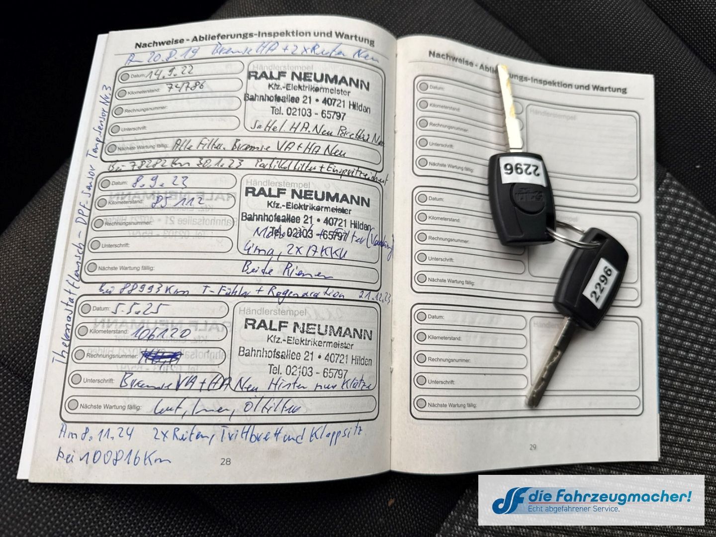 Fahrzeugabbildung Ford Transit Custom Tourneo 300 L1 *2296