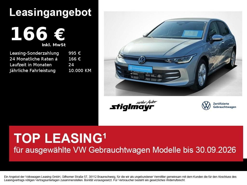 Leasingangebot VW Golf