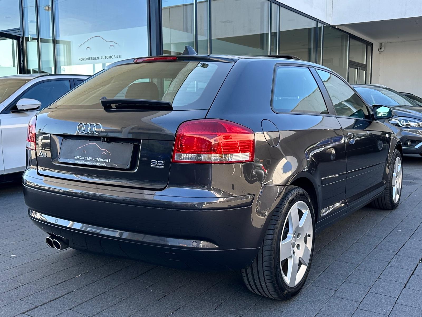 Audi A3 3.2 V6 250 ch DSG quattro / Toit ouvrant / Cuir / Chauffage auxiliaire / Caméra de recul
