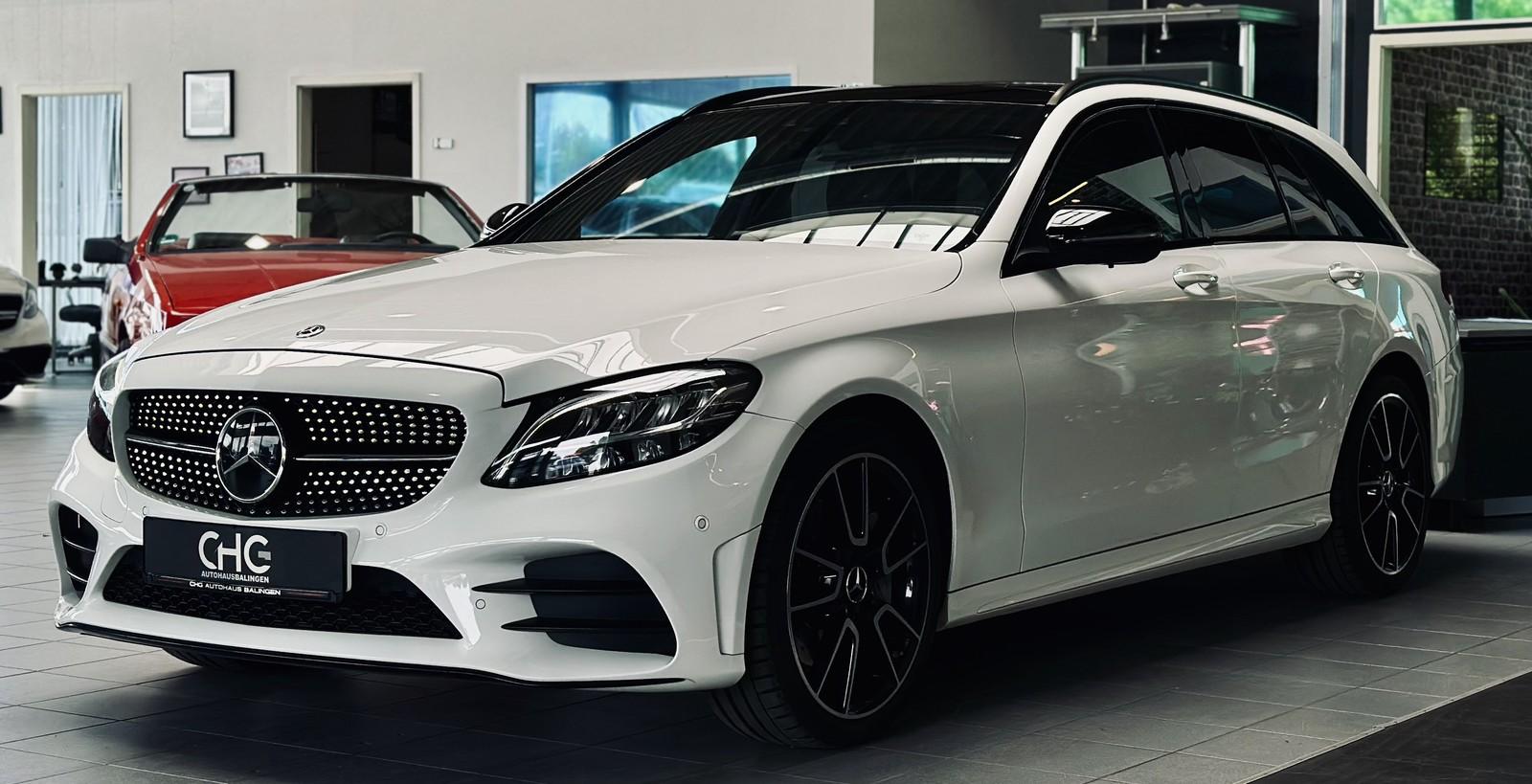 Mercedes-Benz C-Class d T 4Matic Burmester Pano SHZ ACC Standhe, миниатюра 3