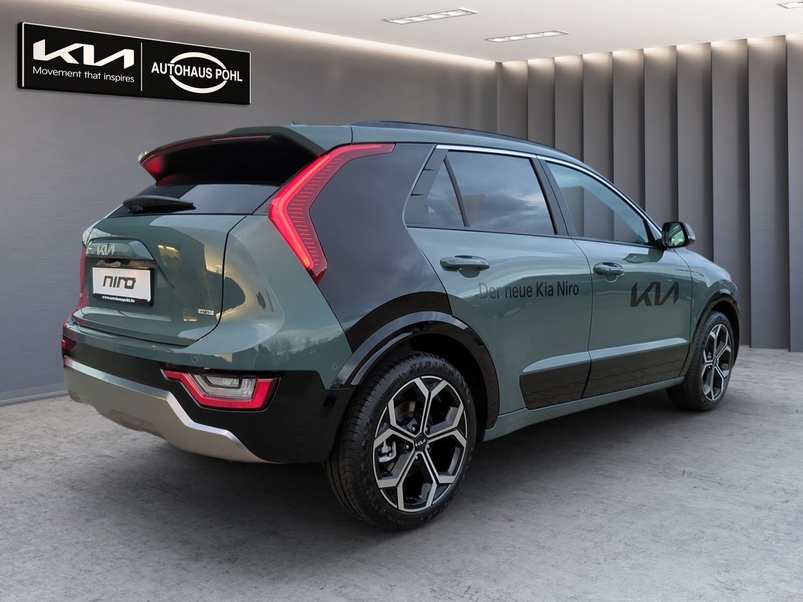 Fahrzeugabbildung Kia NIRO 1.6 HEV 129 SPI 18Z TEC REX GD BLK