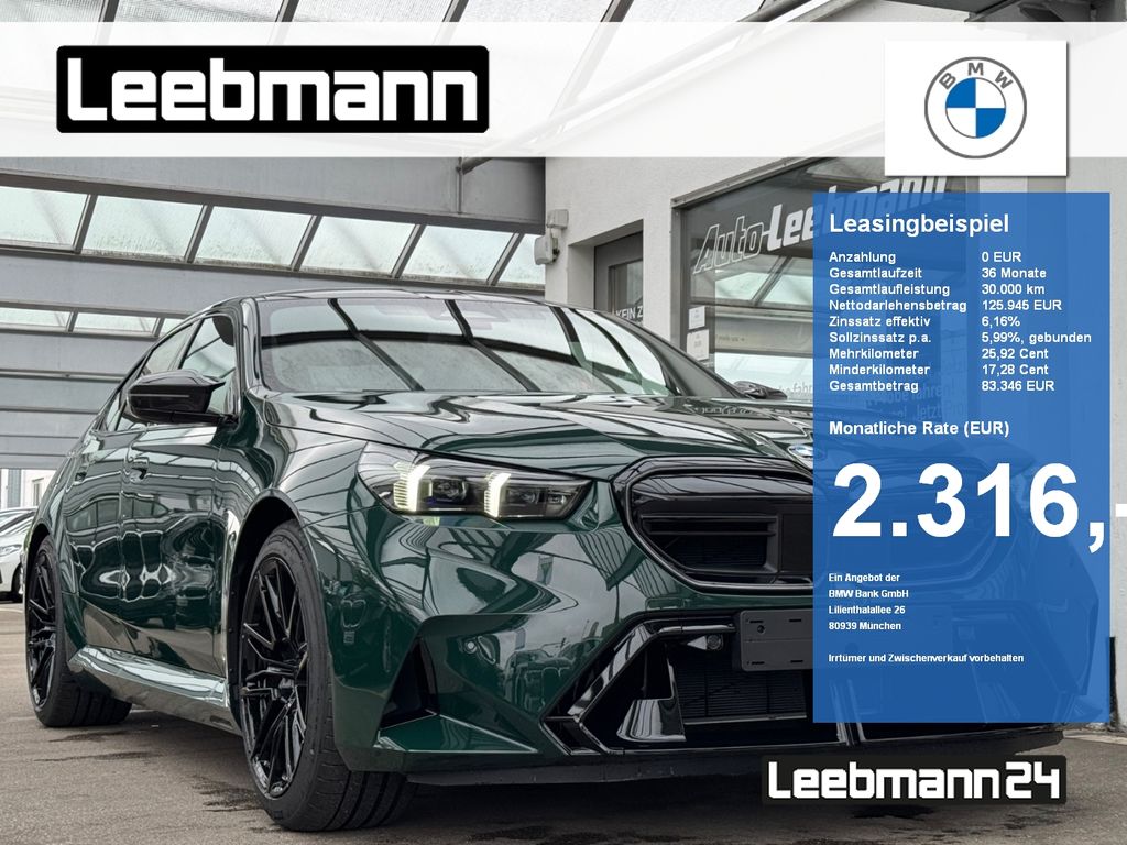 BMW M5 Limousine 0,5% Versteuerung Ultimate Package