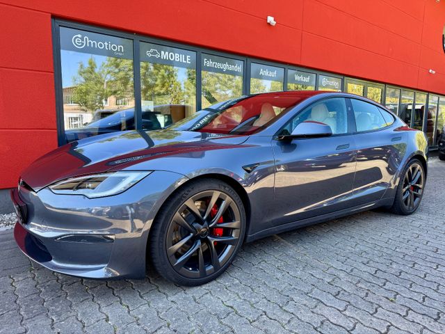 Tesla Model S Plaid*Yoke*Sound*21"Arachnid*1owner*VAT*