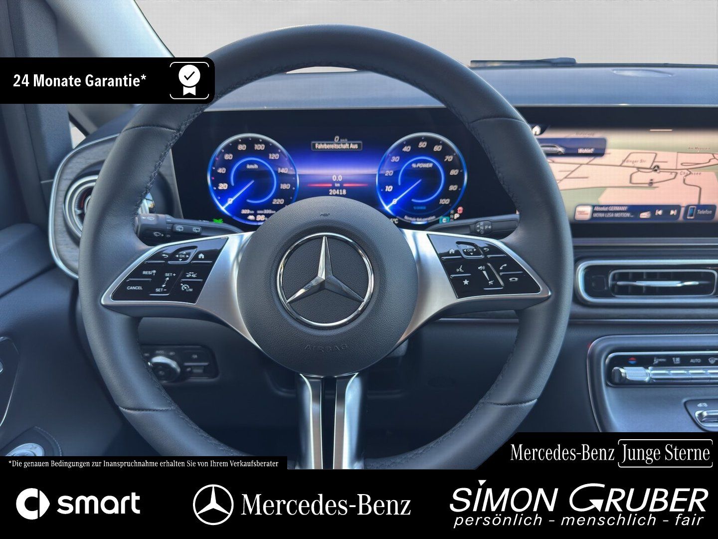Fahrzeugabbildung Mercedes-Benz EQV 300 Avantgarde lang Leder eTüren 360 7Sitze
