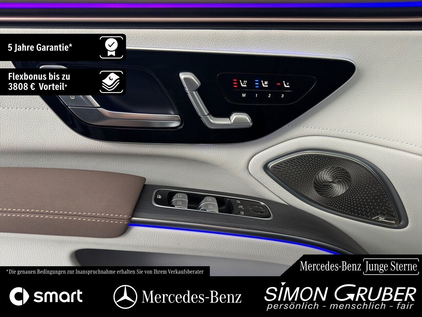 Fahrzeugabbildung Mercedes-Benz EQS 450+ AMG Pano Hyper HUD HAL Massage Sitzklim