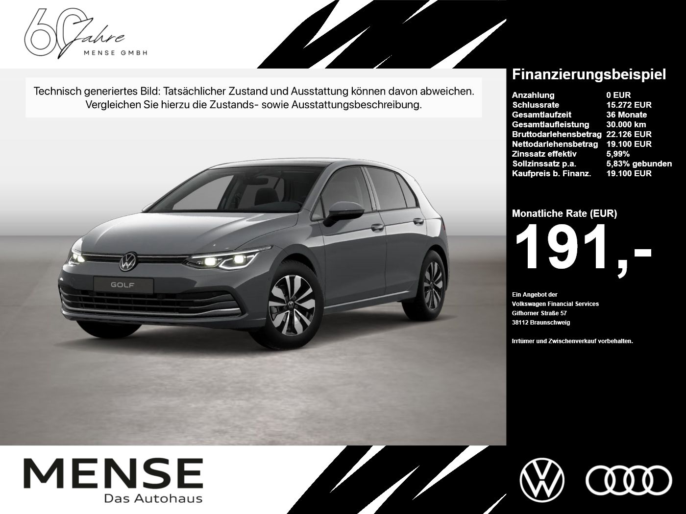 Volkswagen Golf VIII 2.0 TDI Move IQ.Light Matrix CarPlay