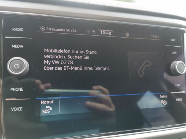T-Roc Style Navi Rückfahrkam. PDCv+h CarPlay BT