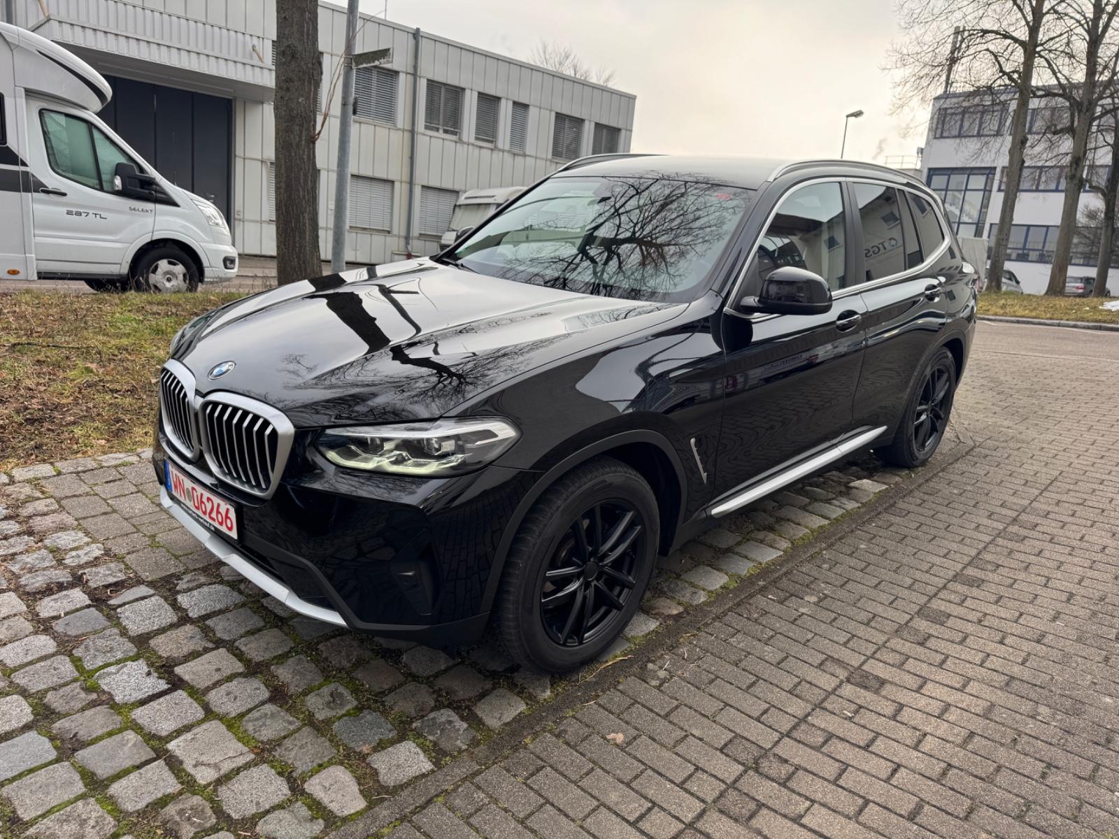 BMW X3 2.0 xd innen braun AHK 1Hd EU 6d BMW Service