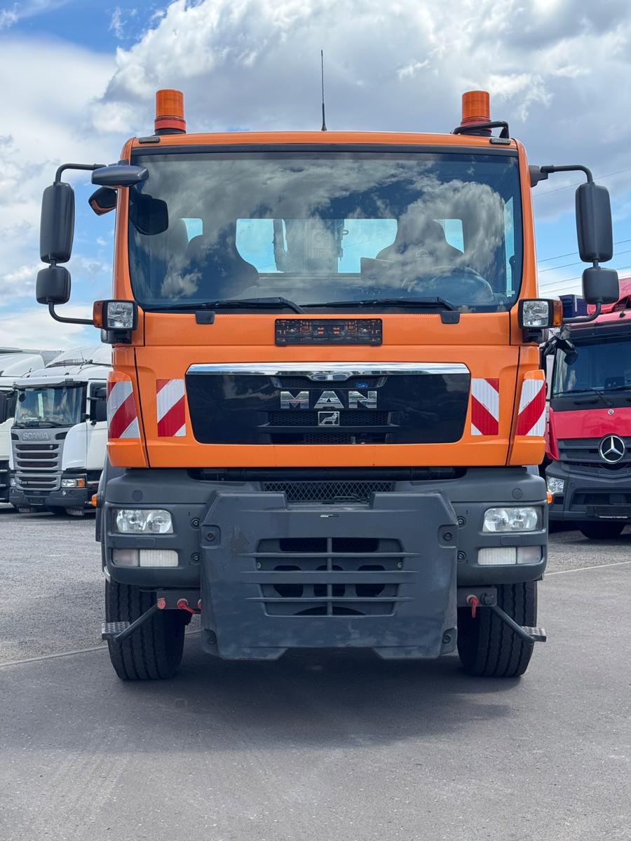 MAN TGM 18.290 / 4 x 4 / KRAN mit FUNK / ANBAUPLATTE