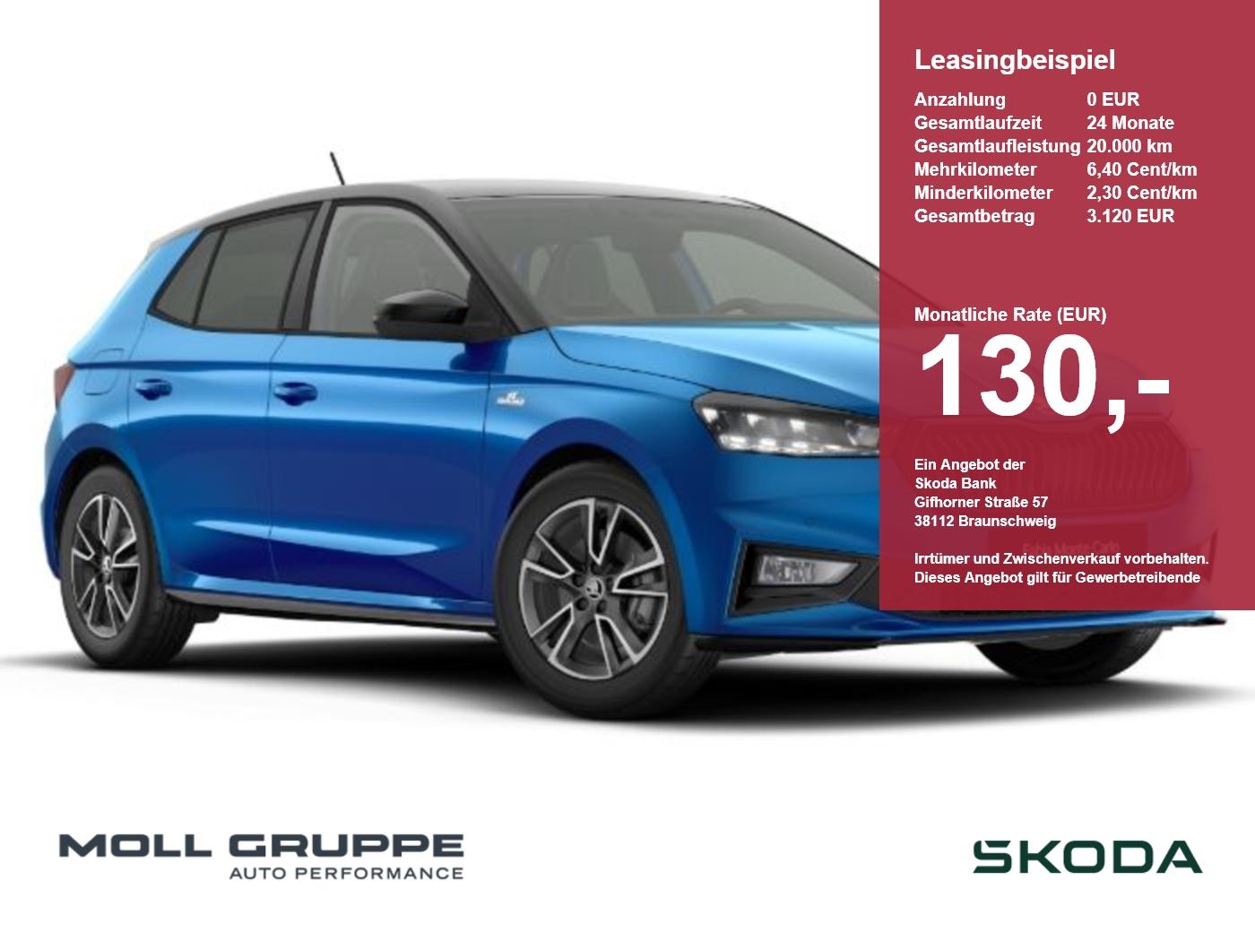 Skoda Fabia 1.5 TSI DSG Monte Carlo 2xKLIMA ACC AUT KA
