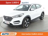 Hyundai Tucson 1.6 TGDI Go+ 2WD*NAVI*TEMPO*CAM*PDC*KLIMA - weiße Hyundai TUCSON