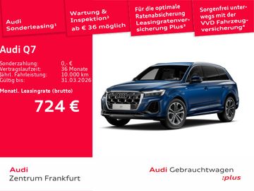 Audi Leasingangebot: Audi Q7 55 TFSI quattro tiptronic S line Matrix-LED a