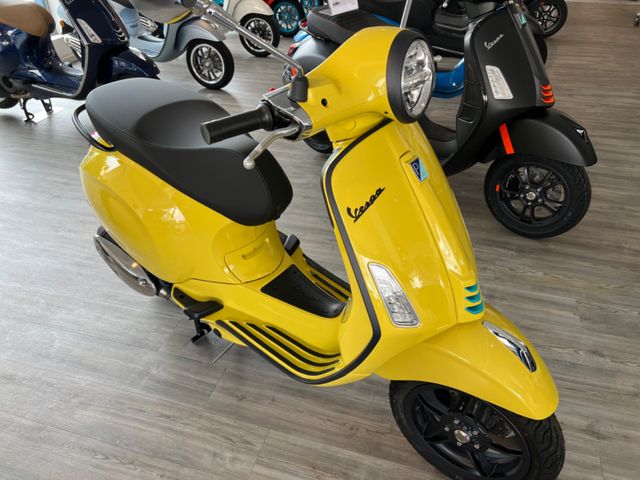 Vespa Primavera 125 S Sport Gelb Neu Sofort Lieferbar