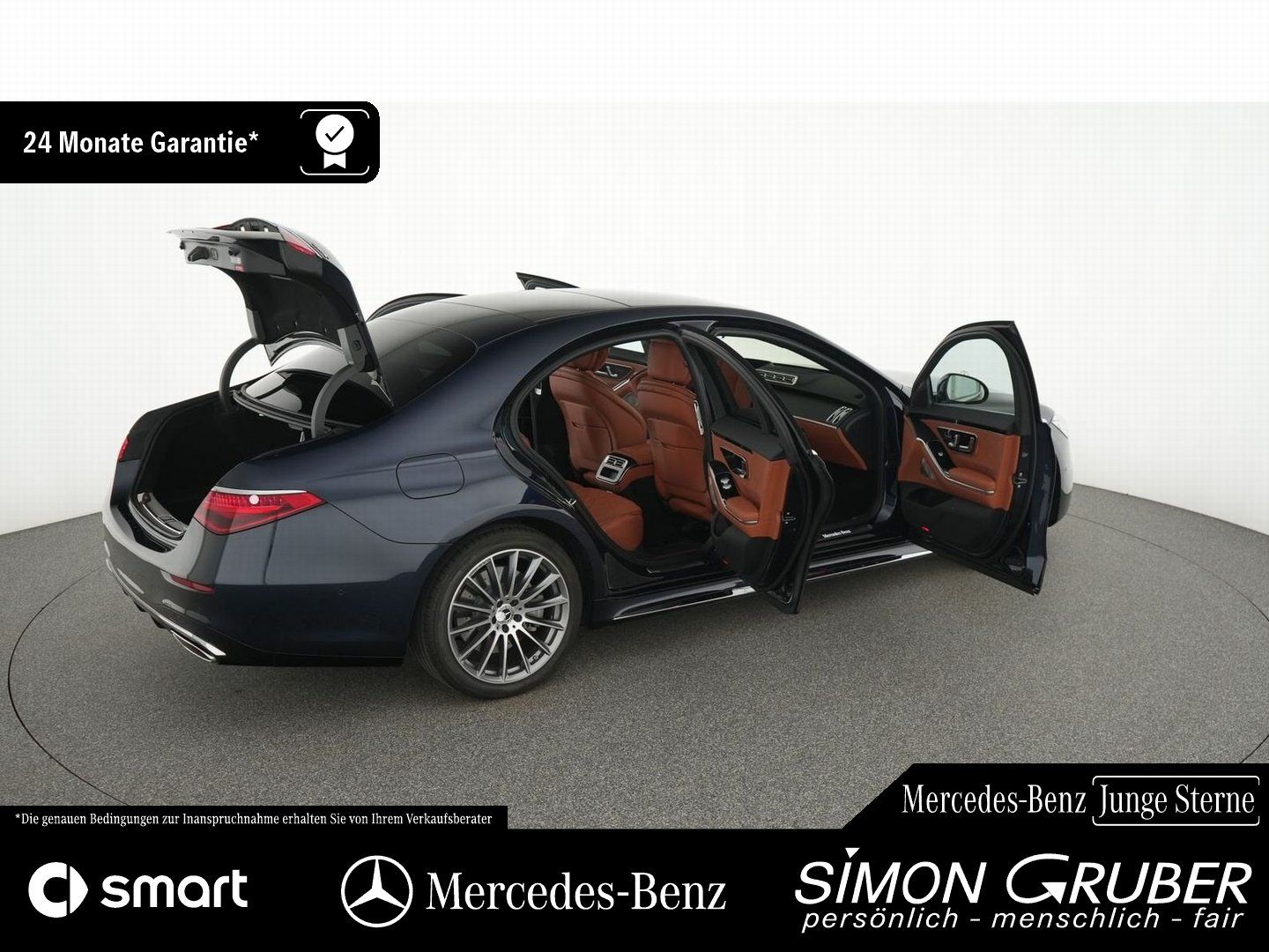 Fahrzeugabbildung Mercedes-Benz S 450 4M AMG Pano Massage Pro Sitzklima Nappa