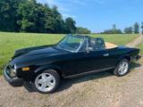 Fiat Spider 124 CS2 Cabrio schwarz Oldtimer - Fiat Gebrauchtwagen von 1979
