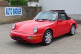 Porsche 964 C2 Cabrio 5-Gang deutsch unfallfrei 2.Hd. - rote Porsche 964