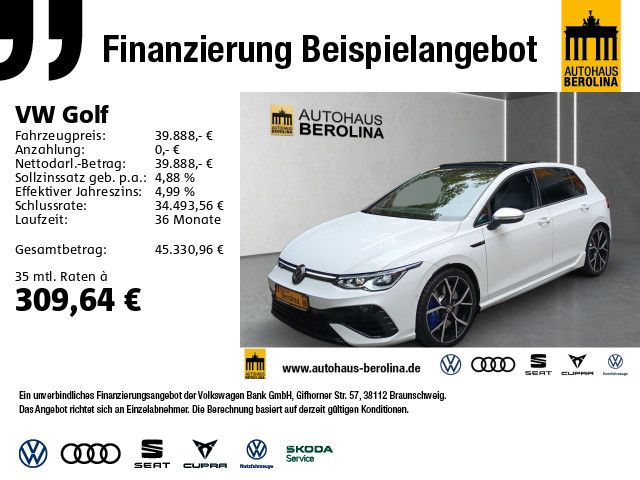 Vorschaubild: VW Golf VIII R 2.0 TSI 4M DSG *PANO*IQ-MATRIX*HuD* (Fahrzeug-Nr. L05284)