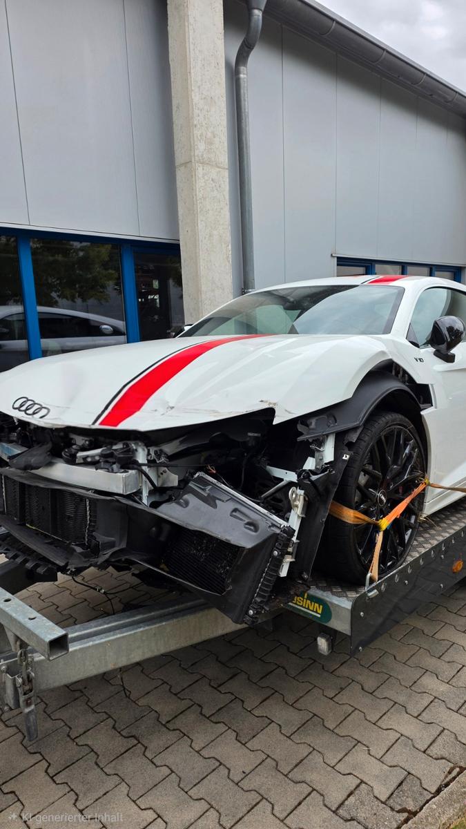 Audi R8 5.2 FSI RWS Unfallschaden Fahrbereit