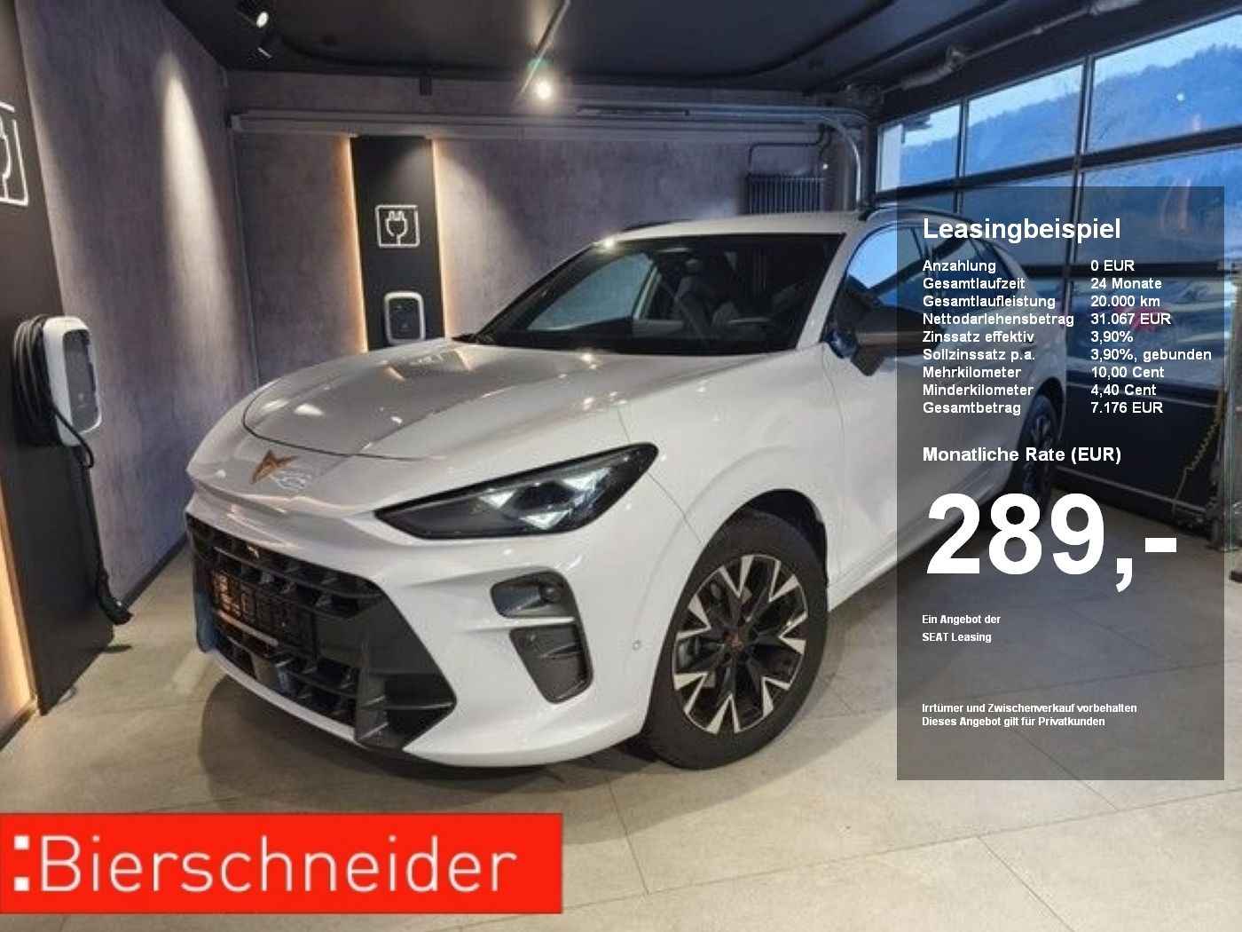 Cupra Terramar 1.5 TSI DSG ab 289.- 0.- Anzahlung eSIT