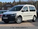 Volkswagen Caddy 1.4 TSI*BMT*5-SITZE*KLIMA*NAVI*SHZ*TÜV NEU - Volkswagen Caddy: Weiß