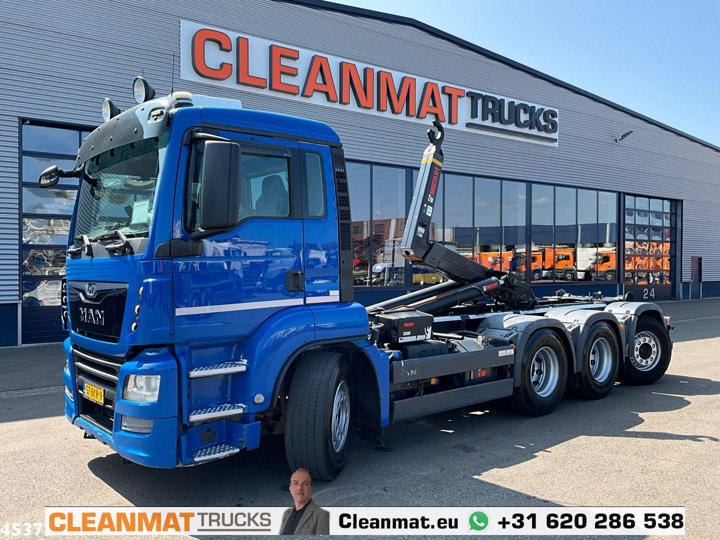 MAN TGS 36.460 8x4 Euro 6 Hiab 30 Ton haakarmsysteem