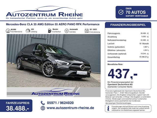 MERCEDES-BENZ CLA 35 AMG 4M Editio55 AERO PANO RFK Performance