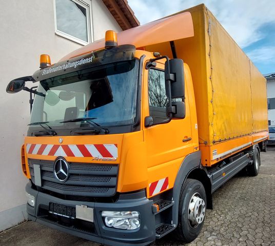 Mercedes-Benz Atego 1630 Pritsche+Plane/LBW/150TKM 1Hand