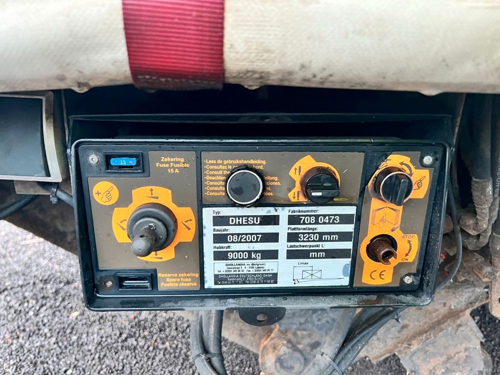 Fahrzeugabbildung Andere WIESE SA3-3CS-S Tieflader Plane Lenkachse Edscha