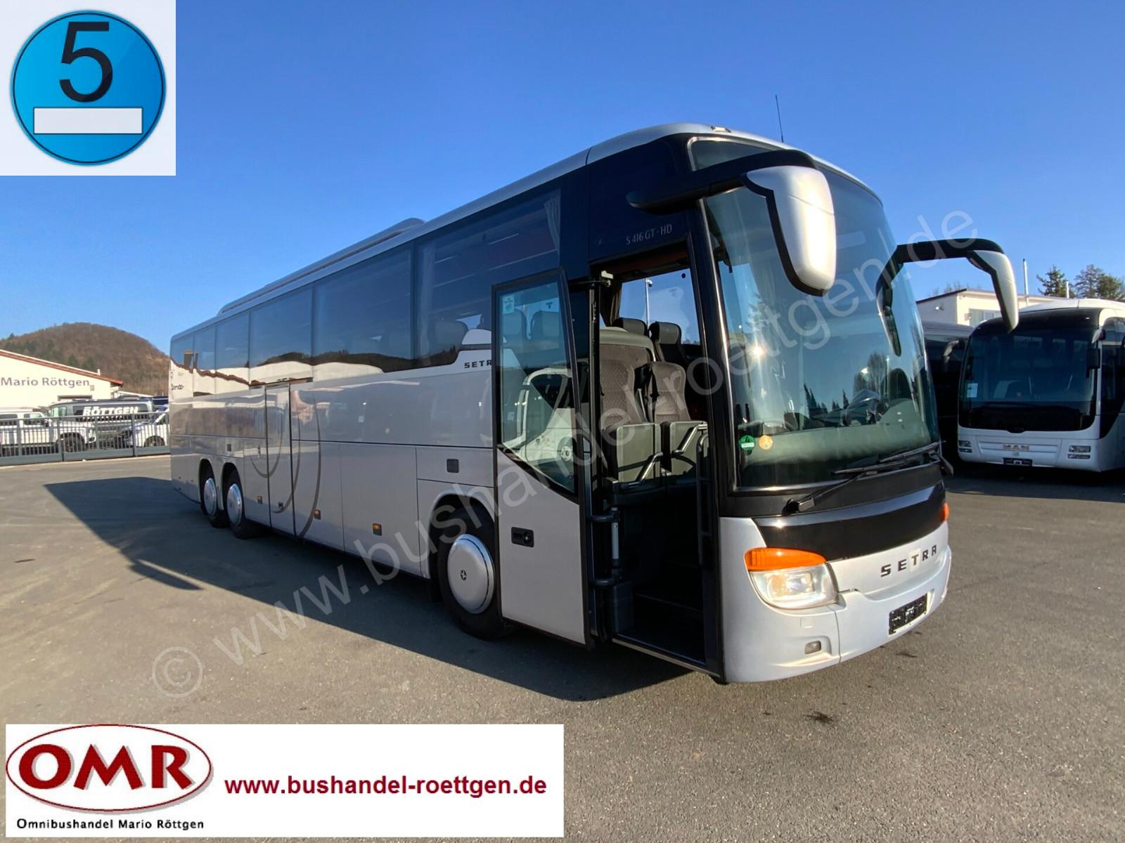 Setra S 416 GT-HD/TopZust./Orig.-KM/Tourismo/Travego