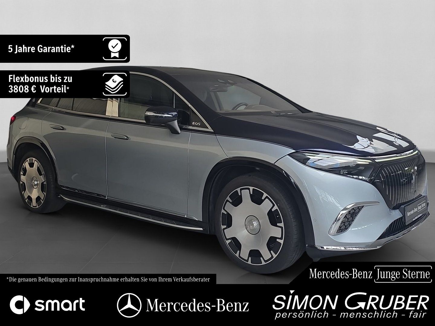 Fahrzeugabbildung Mercedes-Benz EQS 680 SUV Maybach twotone Exklusive FirstClass