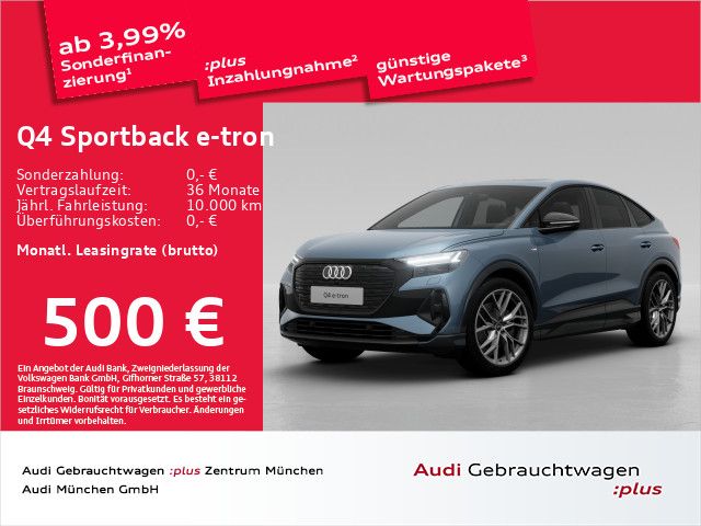 Audi Q4 Sportback 45 e-tron qu. S line Pano/ACC/AHK/H