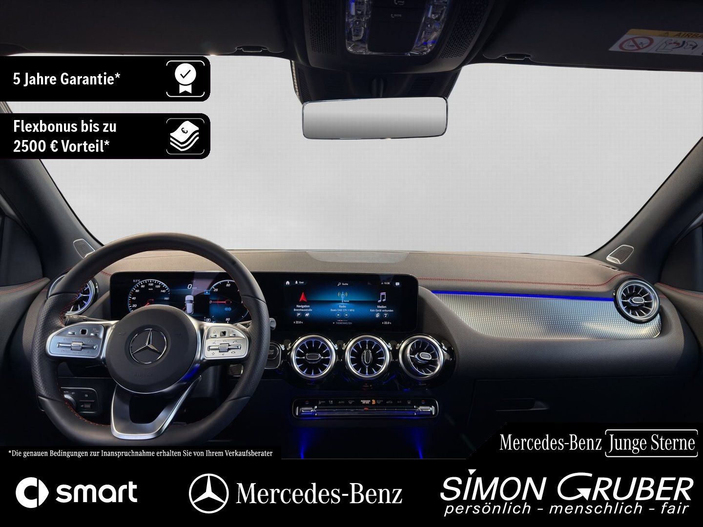 Fahrzeugabbildung Mercedes-Benz EQA 250 AMG Night Distronic Burm Ambi KeylessGo