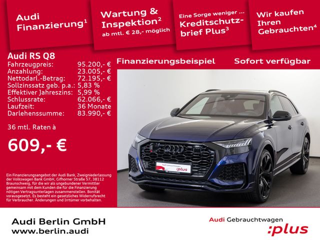 Audi RS Q8 4.0 TFSI qu.tiptr. AHK STDHZG 360°K HUD