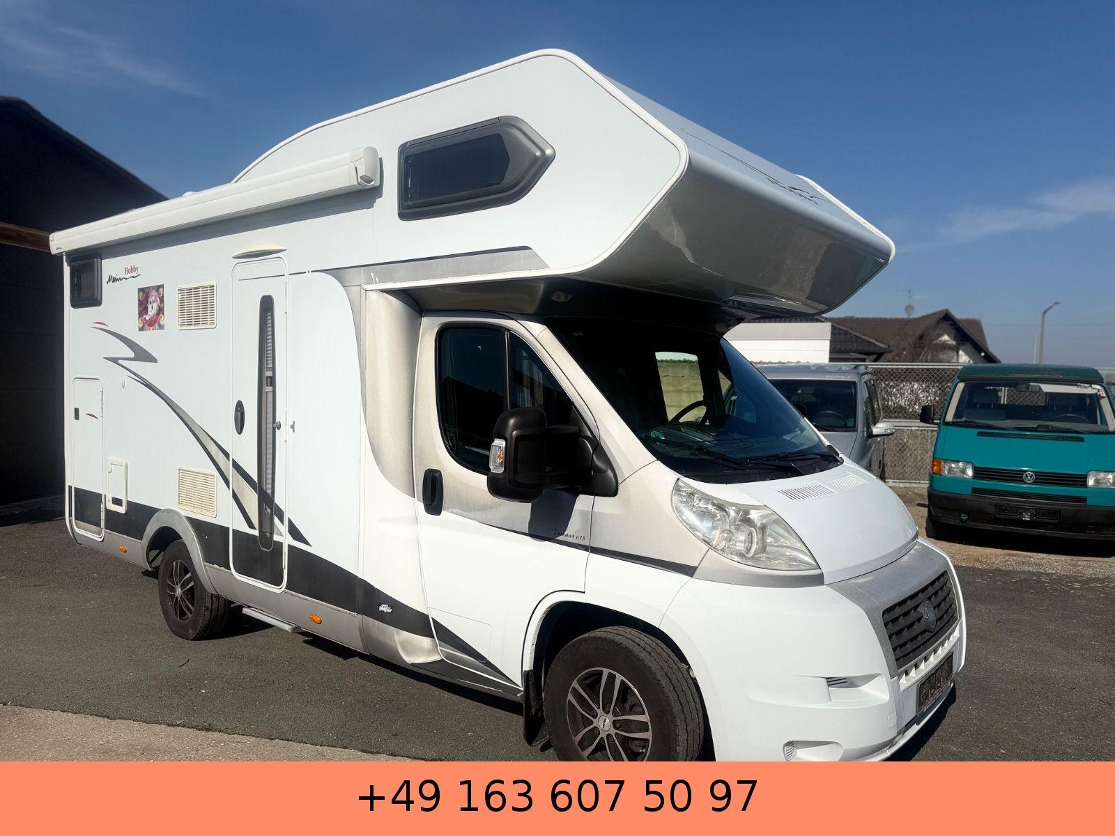 Hobby AK 615/SAT/Klima/Festbett/Alu/Kamera/Tempomat