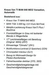 Knaus Van Ti MAN 640 MEG Vansation Automatik - Offers