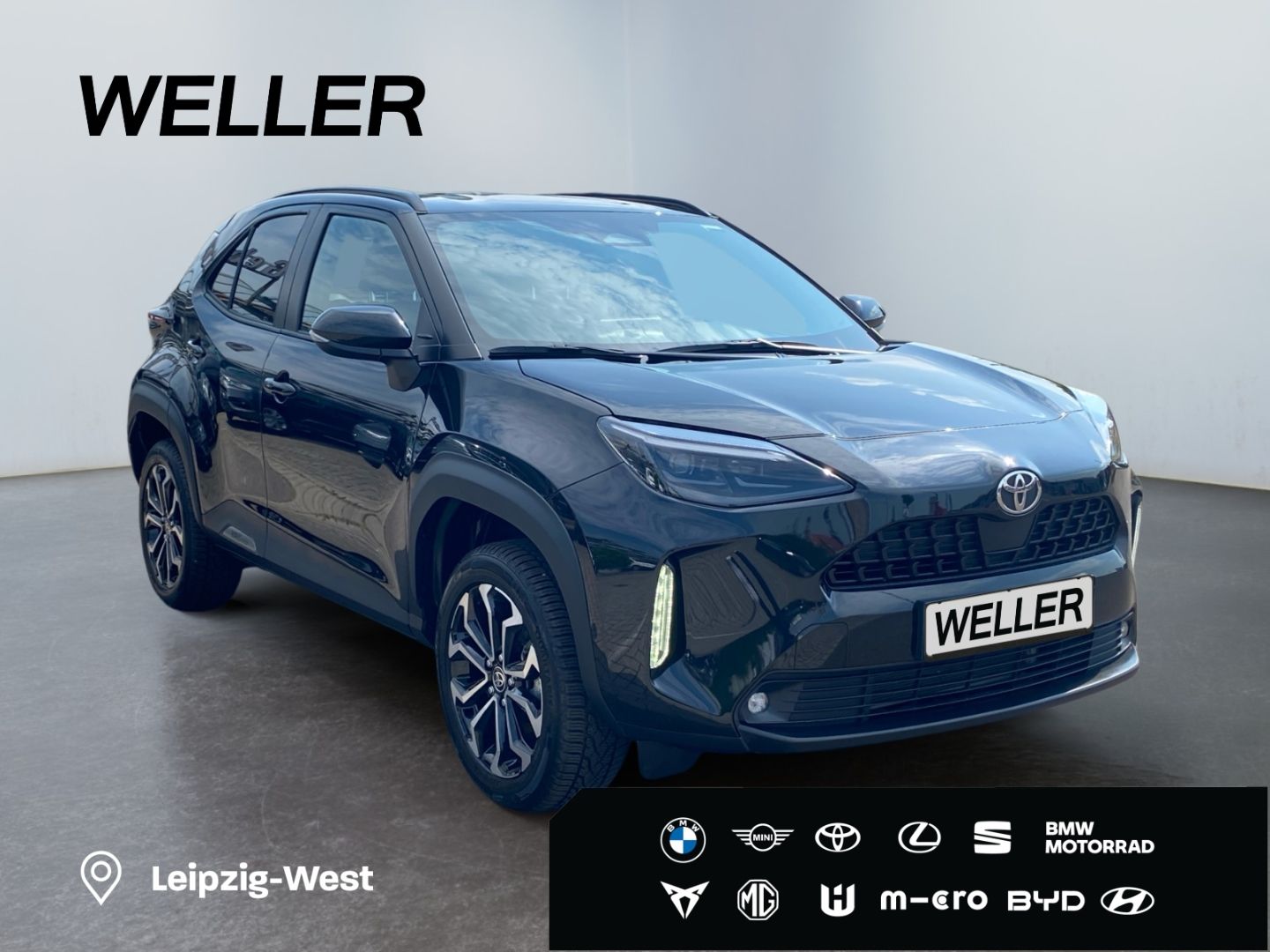 Toyota Yaris Cross 2025, 1.5 hibrīds, Automāts, SUV/Apvidus, Melns — Latvijā