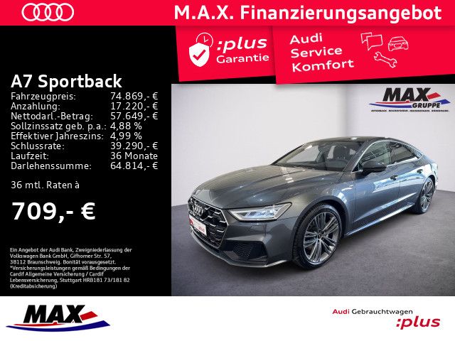 A7 Sportback 50 TDI QUATT S LINE PANO+AHK+REMOTE