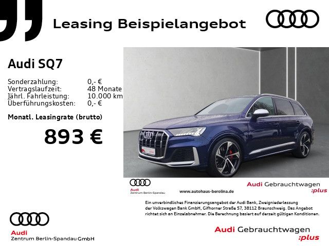 Audi SQ7 *MATRIX*7-Sitzer*StdHz*HuD*B&O*AHK*360°*ACC*