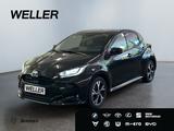 Toyota Yaris Hybrid 1.5 Team D *LED*ACC*SHZ*CarPlay*CAM - mit Hybrid-Antrieb: Schwarz, Beheizbares Lenkrad, Kleinwagen