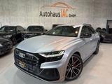 Audi Q8 50/TDI/quattro/S-line/PANO/LED/AHK/LUFTF/4-ZO - silberne Audi Q8