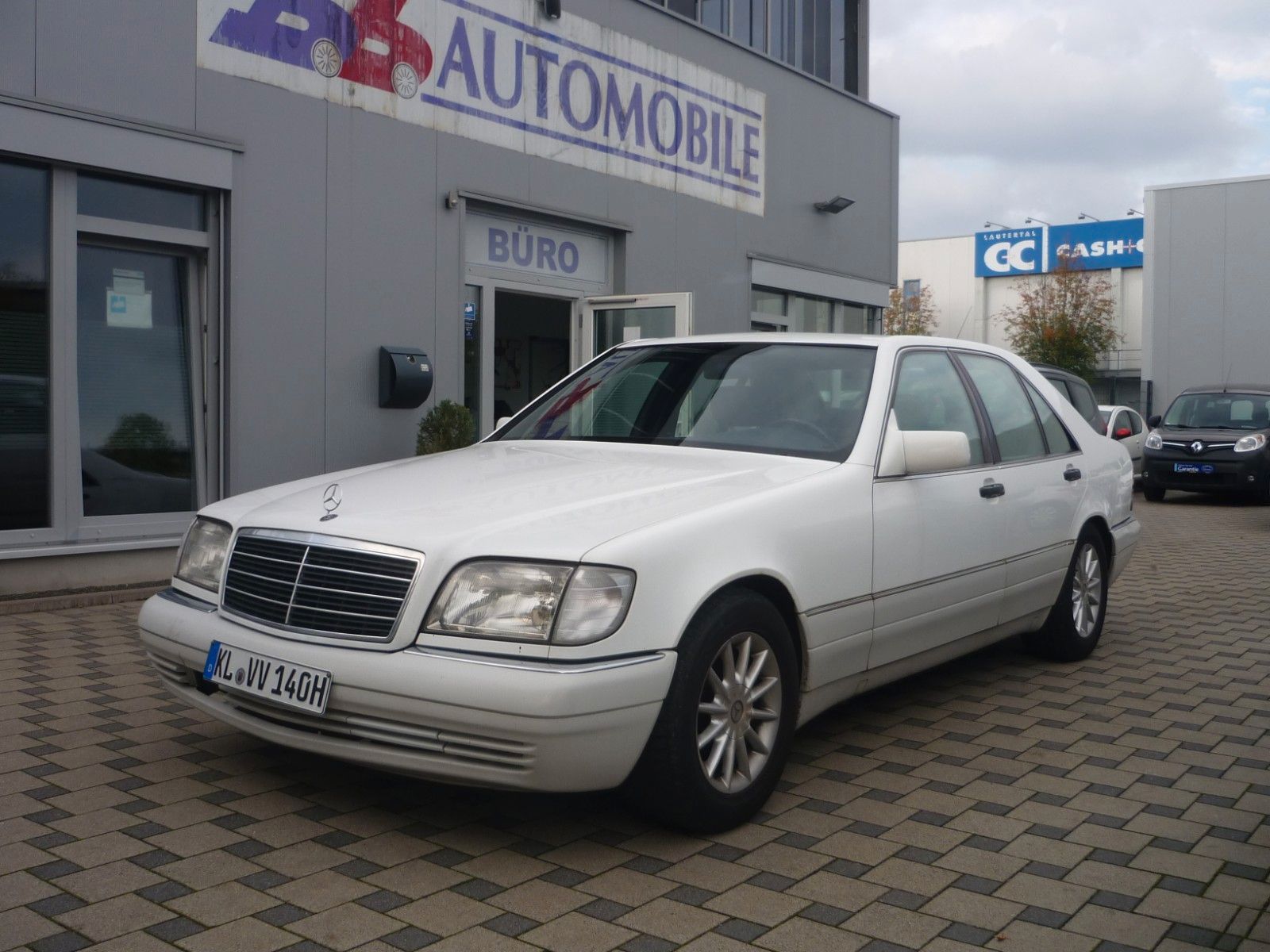 Mercedes S 350 1994, 3.4D dīzelis, Automāts, Sedans, Balts — Latvijā