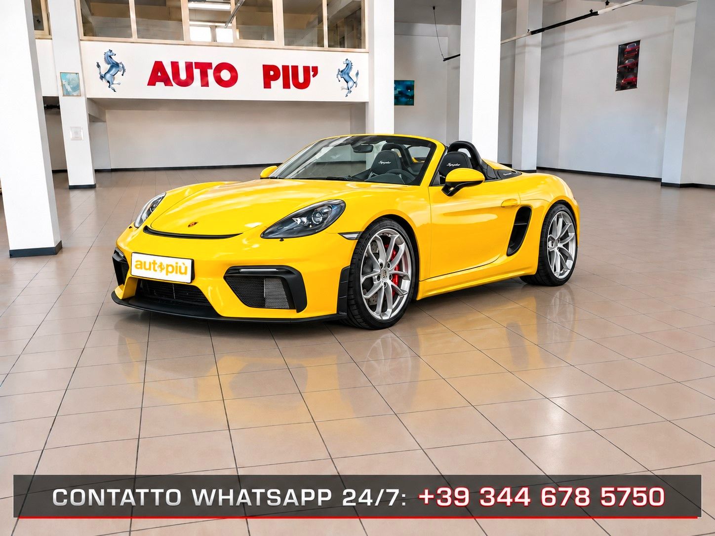 Porsche 718 Boxster Spyder