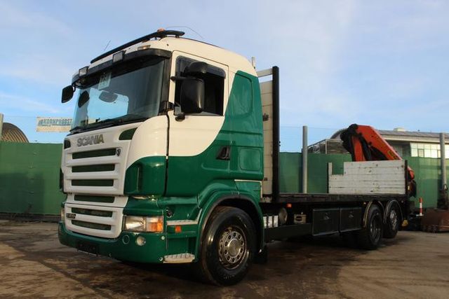 Scania R 420 6x2 BL KRAN PALFINGER PK20002 FUNK Nr: 764