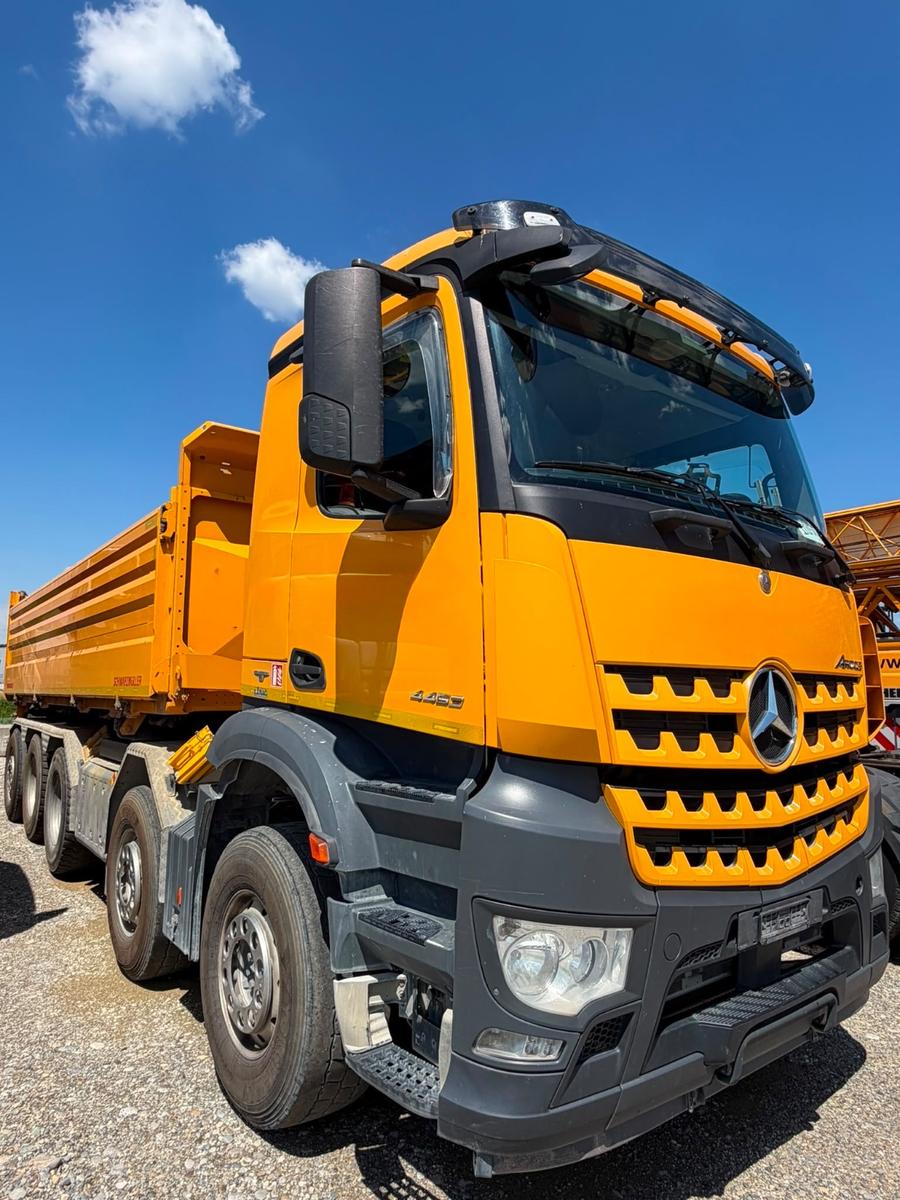 Mercedes-Benz Arocs 4453 10x4, E6, Retarder, Schwarzmueller 3S