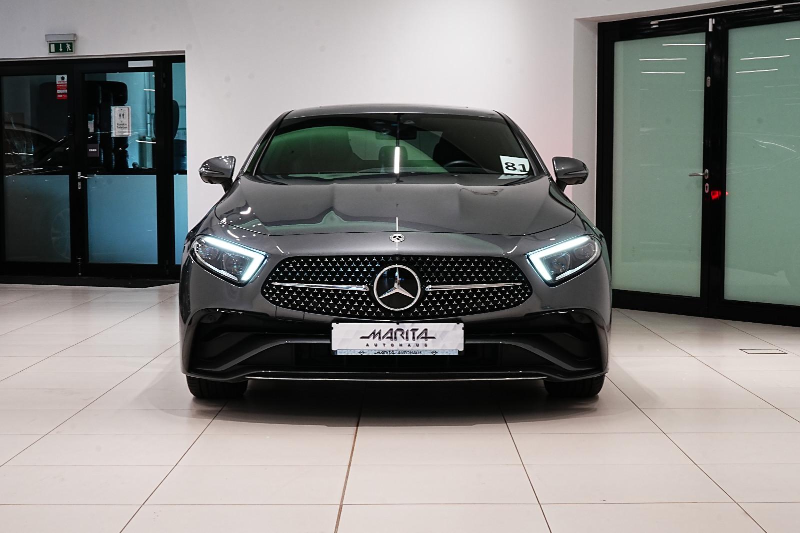 Mercedes-Benz CLS 300d|AMG|DISTR|SCHIEBEDACH|MEMO|360°|BURMES|
