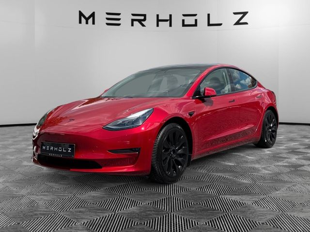 TESLA Model 3 Long Range AWD Sport Facelift Red&amp;Black