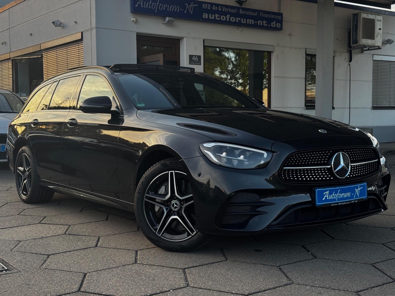 Mercedes-Benz E 300 de AMG 4MATIC/PANO/BURMESTER/MEMORY/NIGHT