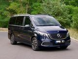 Mercedes-Benz EQV 300 Lang Avantgarde Vollausstattung, 8-fach - blaue Mercedes-Benz EQV