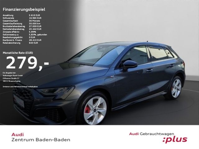 Audi A3 Sportb. 45 TFSI e S line APPLE&ANDROID*OPTIK