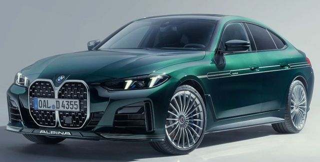 ALPINA D4 S Gran Coupé Saphirschwarz ab Lager